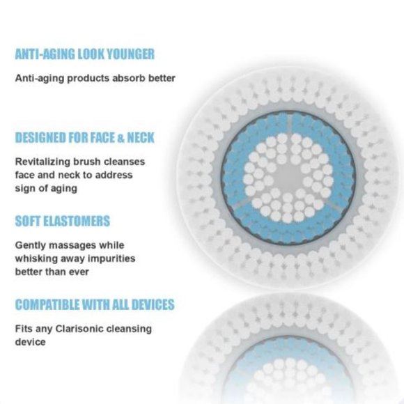 Clarisonic Revitalizing Cleanse Brush Head (2nd Gen) - NEW FACTORY SEALED - Picture 7 of 13